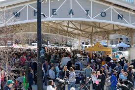 Wheaton Farmers Market stalls